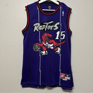 Vintage Nike Toronto Raptors Vince Carter #15 Jersey Adult Medium